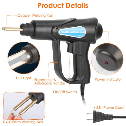 Skorter | 70W Plastic Welder Car Bumper Repair Kit