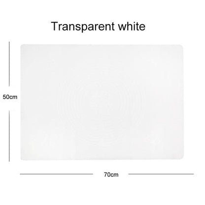 Skorter | 70x50cm OR 64x45cm Non-Stick Silicone Mat for Rolling Dough Baking Sheet
