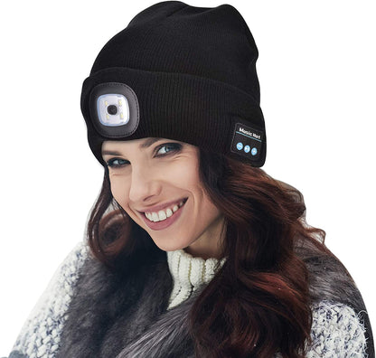 Skorter | Bluetooth Beanie Hat Light Wireless Headphones