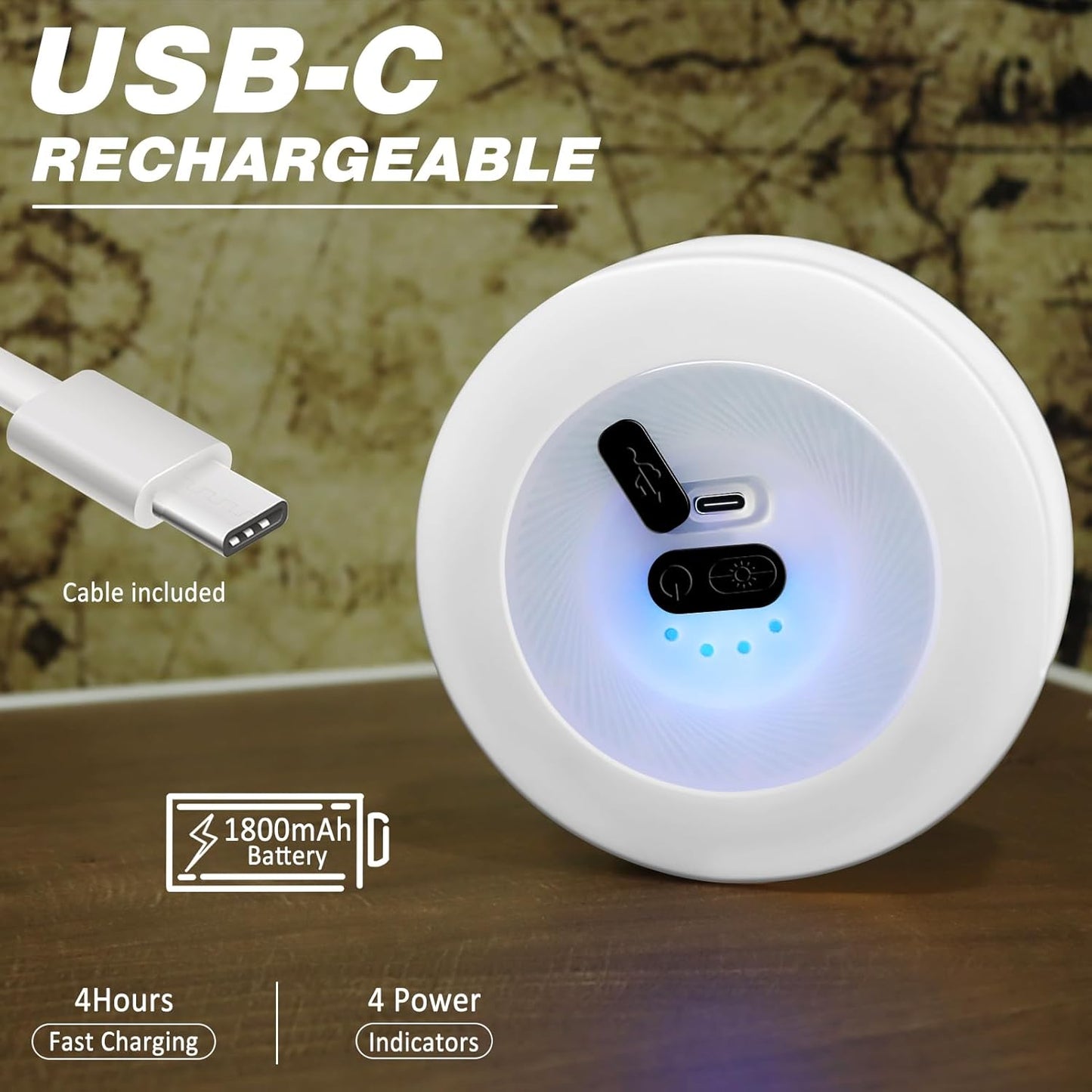 Skorter | Portable LED Camping String Light – USB Rechargeable Waterproof Fairy Lights for Outdoor & Indoor Use (10m)