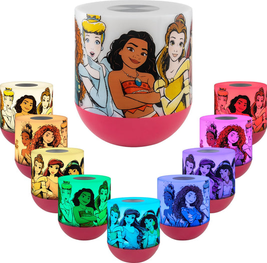 Skorter | Disney Princess Moana LED Color Changing Night Light Lamp, Touch Sensor For Kids Room Decor