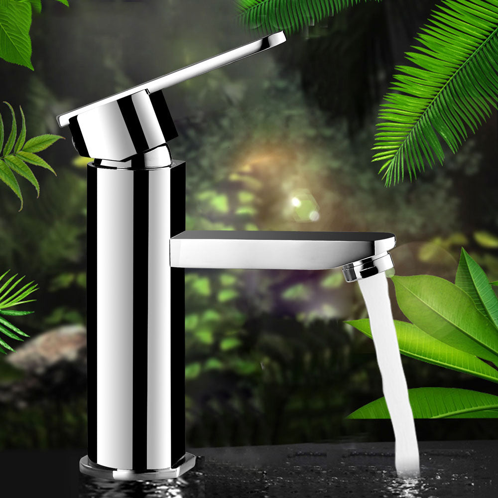 Skorter | Bathroom Faucet Brass Lever Handle Single Hole Sink Faucet