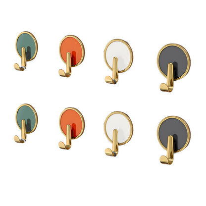 Skorter | Contemporary 8-piece bathroom set 2.91 inch high bathrobe hooks