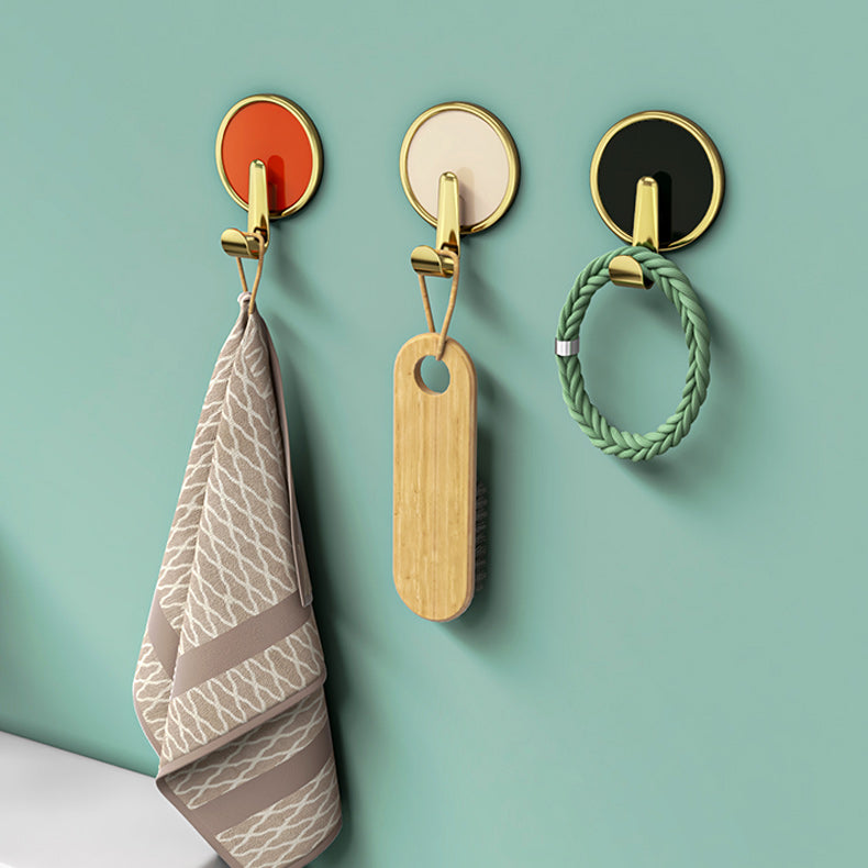 Skorter | Contemporary 8-piece bathroom set 2.91 inch high bathrobe hooks