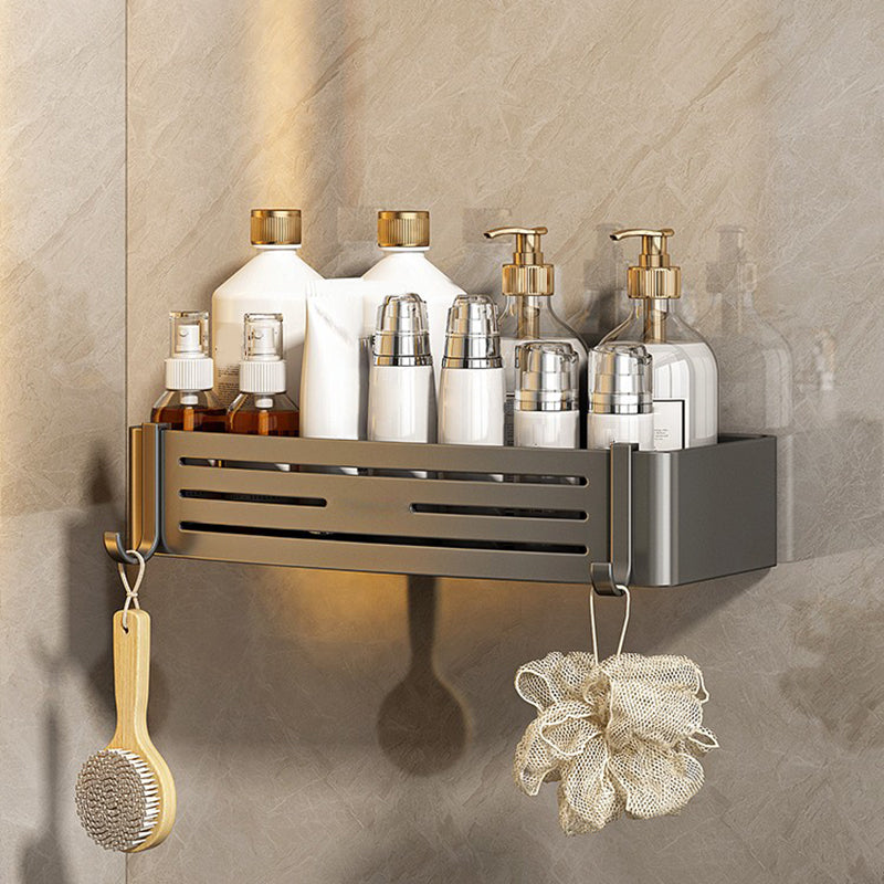 Skorter | 3-piece bathroom accessory set Contemporary aluminum bathroom shelf