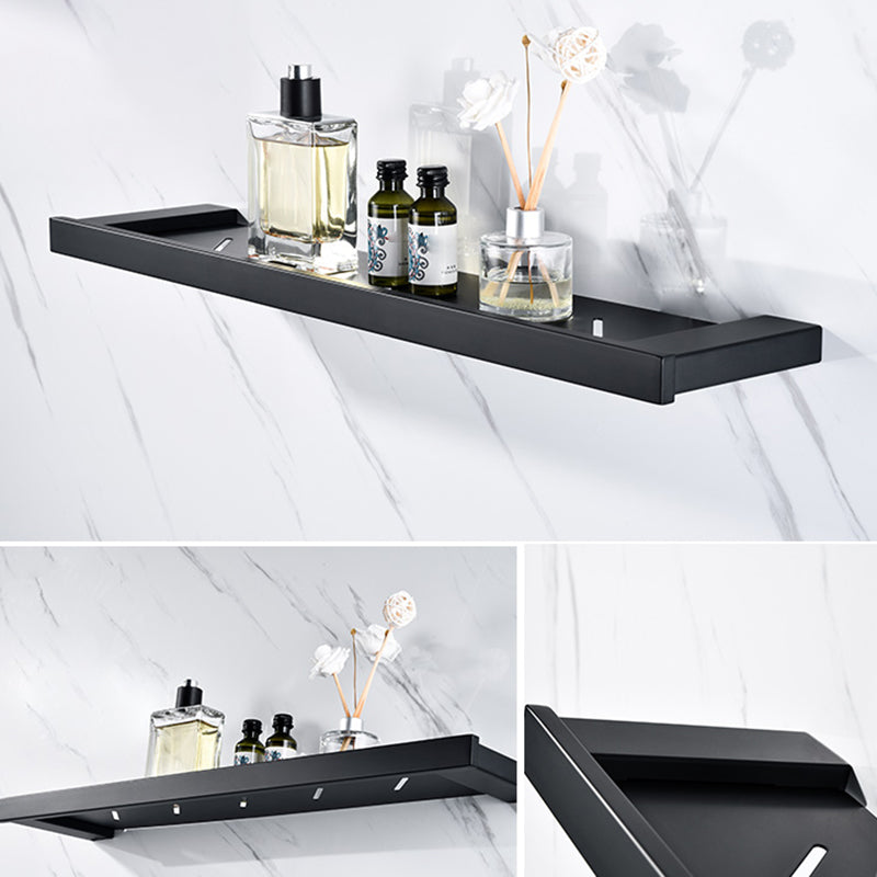 Skorter | 5-piece Modernism Bathroom Accessory Set in Matte Black Stainless Steel