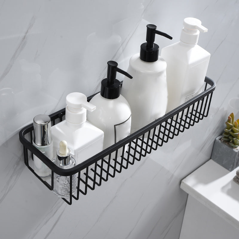 Skorter | 5-piece Modernism Bathroom Accessory Set in Matte Black Stainless Steel