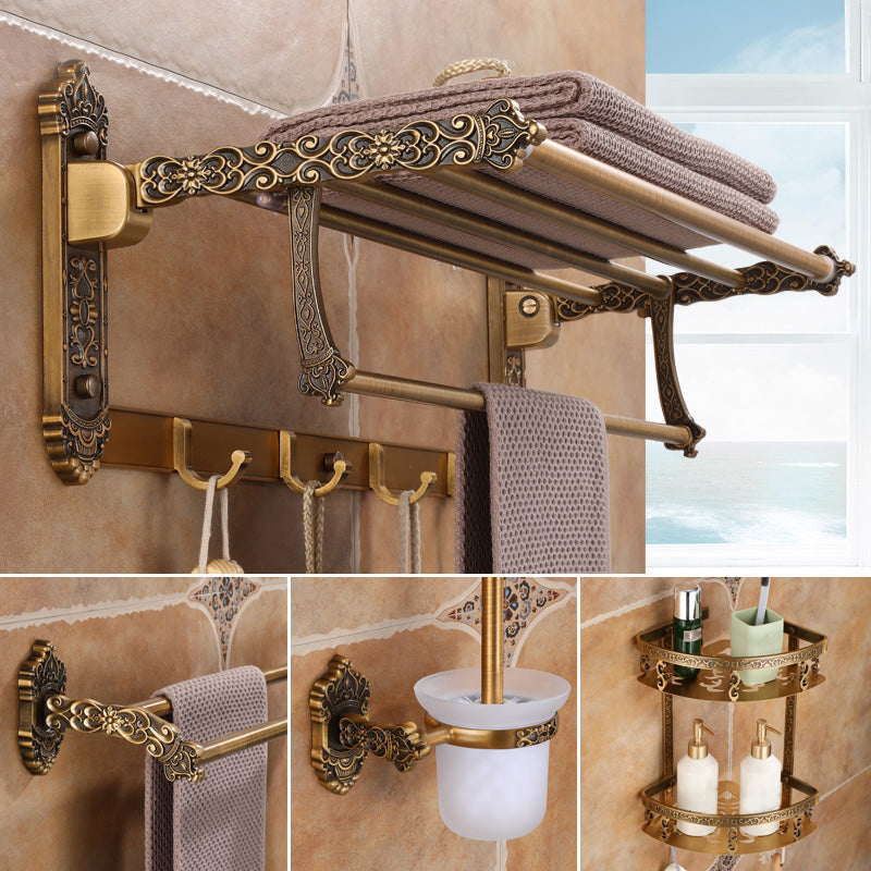 Skorter | Brass Accessories Hardware Set Traditional Bathroom Accessories Hardware Set