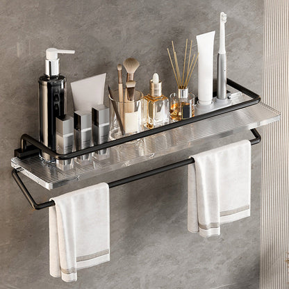Skorter | Contemporary Black Metal Bathroom Accessories Single Piece or as a Set