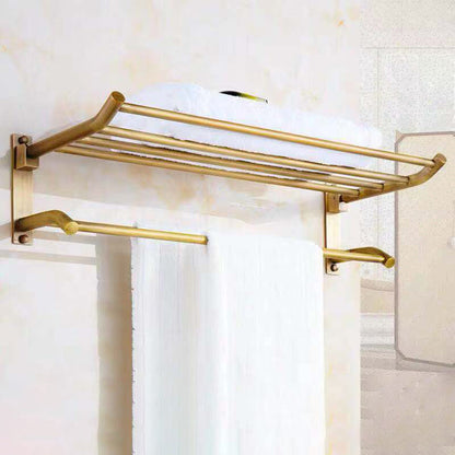 Skorter | 4-piece traditional bathroom accessory set Gold Brass bathroom accessory hardware set