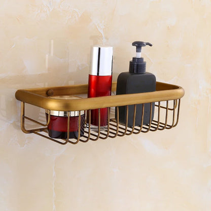 Skorter | 4-piece traditional bathroom accessory set Gold Brass bathroom accessory hardware set