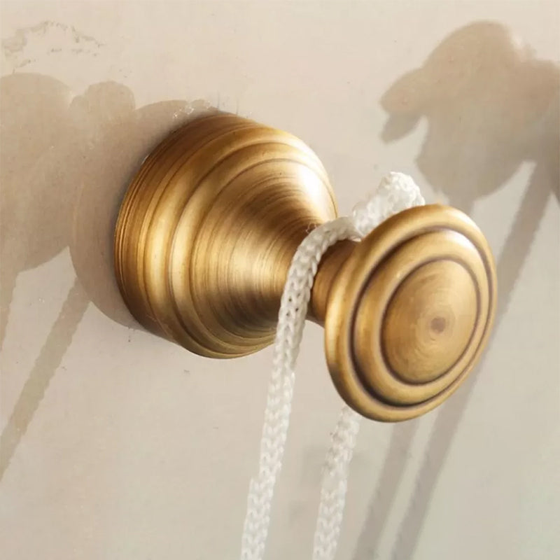 Skorter | 4-piece traditional bathroom accessory set Gold Brass bathroom accessory hardware set