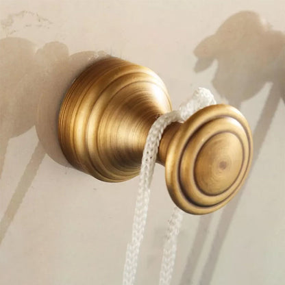 Skorter | 4-piece traditional bathroom accessory set Gold Brass bathroom accessory hardware set