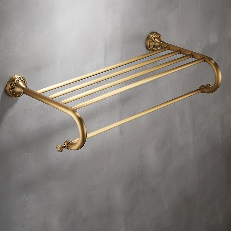 Skorter | Traditional brushed brass bathroom accessories as a single piece or in a set