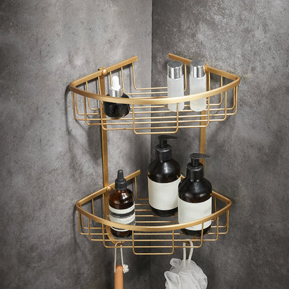 Skorter | Traditional brushed brass bathroom accessories as a single piece or in a set