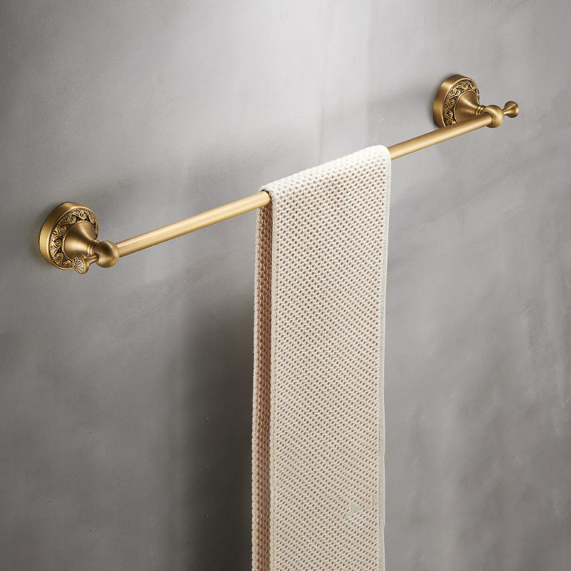 Skorter | Traditional brushed brass bathroom accessories as a single piece or in a set
