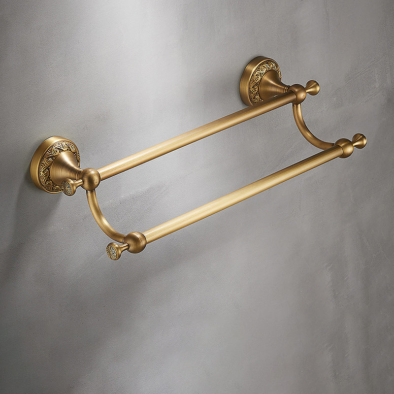 Skorter | Traditional brushed brass bathroom accessories as a single piece or in a set