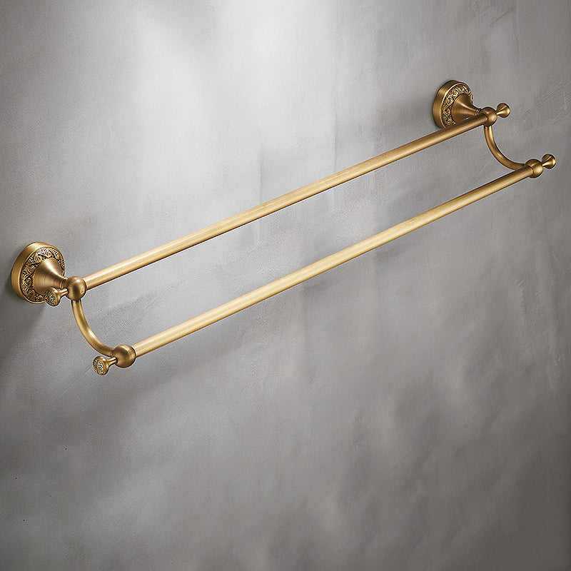 Skorter | Traditional brushed brass bathroom accessories as a single piece or in a set
