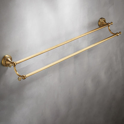 Skorter | Traditional brushed brass bathroom accessories as a single piece or in a set