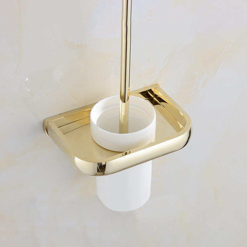 Skorter | Chrome/Gold Bathroom Accessories Set Modern Metal Bathroom Hardware Set