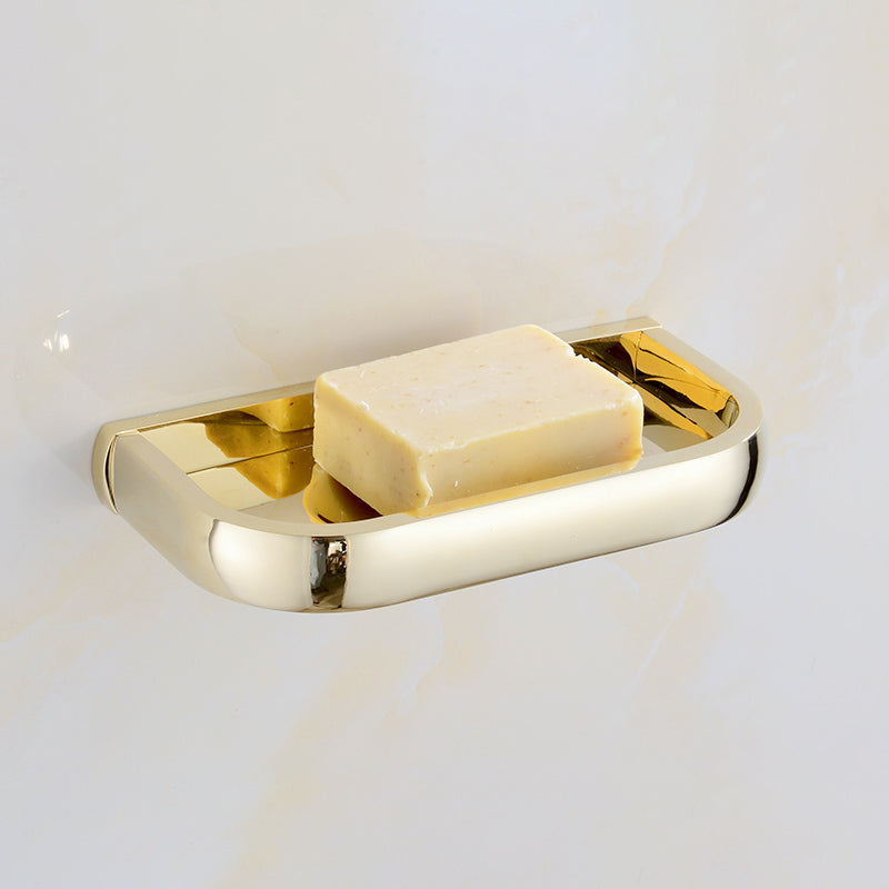 Skorter | Chrome/Gold Bathroom Accessory Set Modern Metal Bathroom Hardware Set