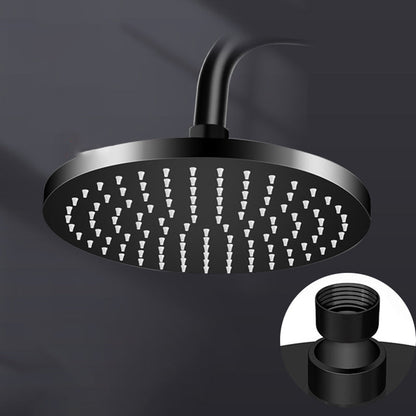 Skorter | Metal Shower Combo Contemporary Fixed Shower Head with Round and Rectangular Shape