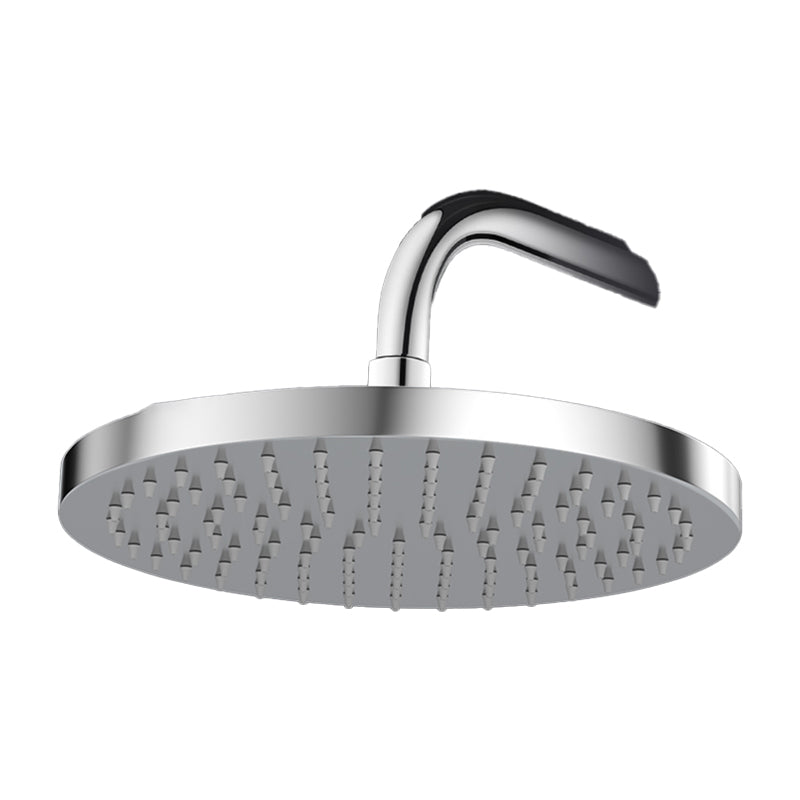 Skorter | Metal Shower Combo Contemporary Fixed Shower Head with Round and Rectangular Shape