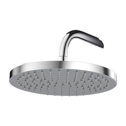 Skorter | Metal Shower Combo Contemporary Fixed Shower Head with Round and Rectangular Shape