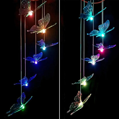 Skorter | Solar Butterfly Lamps – Colorful Garden Lighting