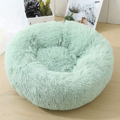Skorter | Beef Plush Calming Donut Dog Bed for Small to Large Dogs