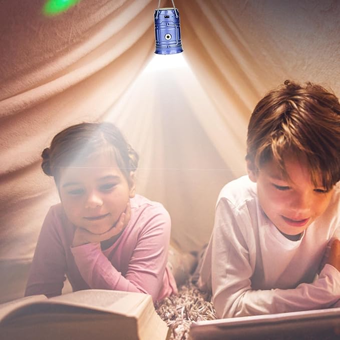 Skorter | Solar Camping Lamp with USB Charging – Portable LED Lantern for Outdoor Activities and Emergencies