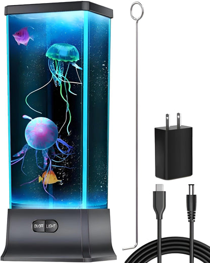 Skorter | Calover Manet Lamp Night Light - Round Home Decor For Children & Adults, Black, Medium Size
