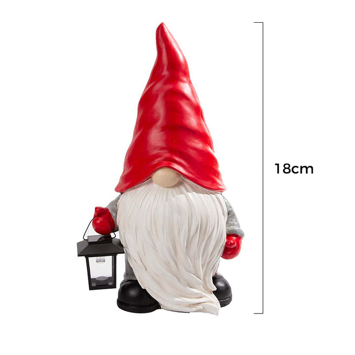 skorter | Forest Snowman With Solar Lantern