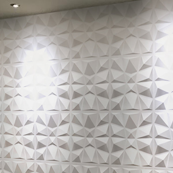 Skorter | Modern Zinc Back Wall Panel Smooth Upholstered Wall Ceiling in Black and White