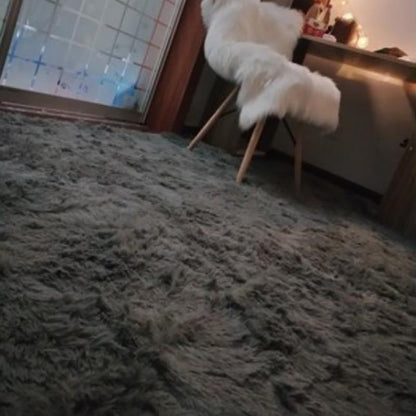 Skorter | Basic carpet tiles solid color long pile square bedroom carpet tiles