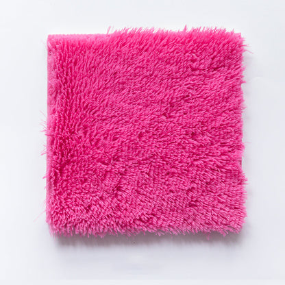 Skorter | Basic carpet tiles solid color long pile square bedroom carpet tiles