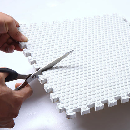 Skorter | Basic carpet tiles solid color long pile square bedroom carpet tiles