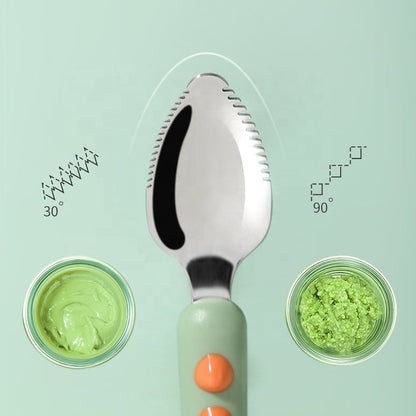 Skorter | Baby Double Head Scraping Fruit Spoon