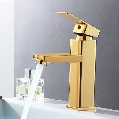 Skorter | Basin mixer bathroom single lever low arch washbasin tap