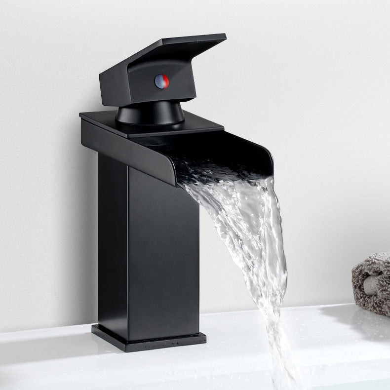 Skorter | Basin faucet lever handle waterfall outlet bathroom fixture