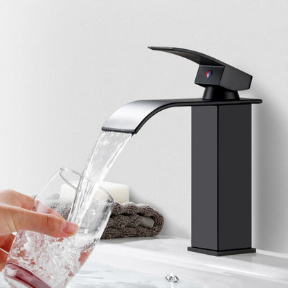 Skorter | Basin faucet lever handle waterfall outlet bathroom fixture