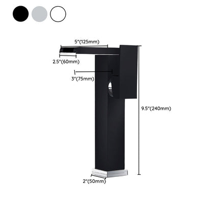 Skorter | Basin faucet lever handle waterfall outlet bathroom fixture