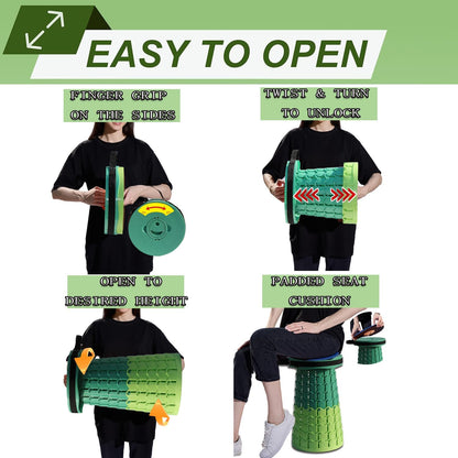 Skorter | Collapsible Stool with Cushion – SitMax