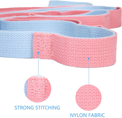 Skorter | DOTSOG 2pcs Yoga Blocks and Strap Set Brick Foam Yoga Brick Support Deepen for Yoga Pilates Yoga Accessories