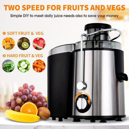Skorter | Cold Press Juicer with 3 Speeds – JuicePro