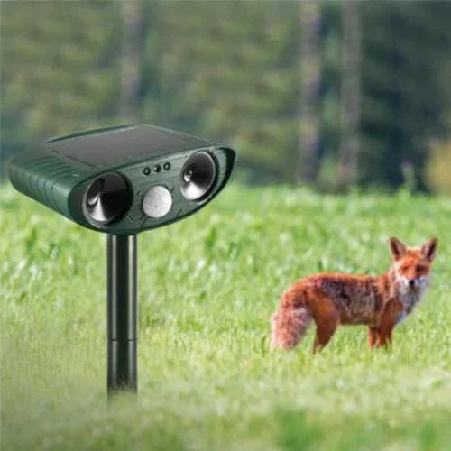 Skorter | Solar Power Ultrasonic Pest Repeller Infrared Sensor Waterproof Animal Repellent
