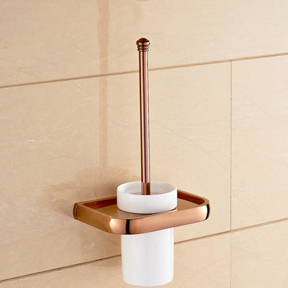 Skorter | 6-piece Bathroom Accessory Set Vintage Brass Bath Hardware Set