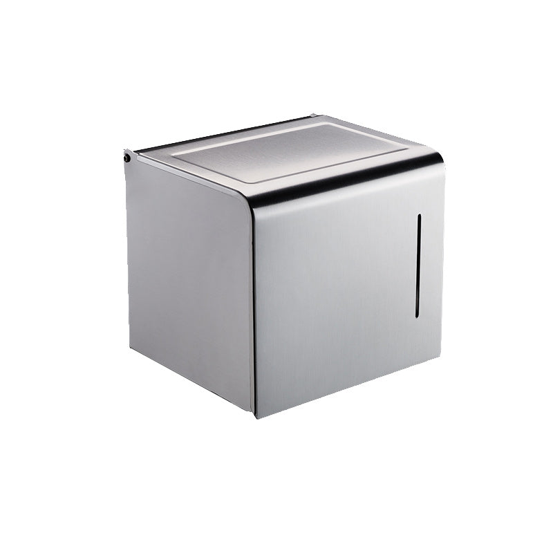 Skorter | 7-piece Bathroom Accessory Set Modern Aluminum Bathroom Set in Silver