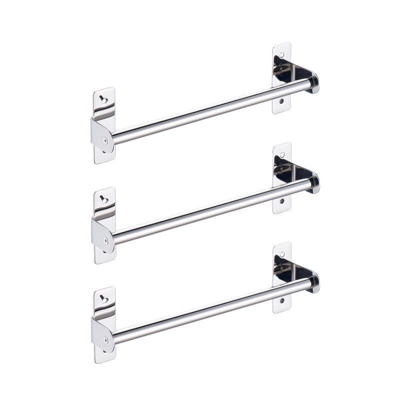 Skorter | 3-piece stainless steel bathroom accessory set Modern chrome object stand