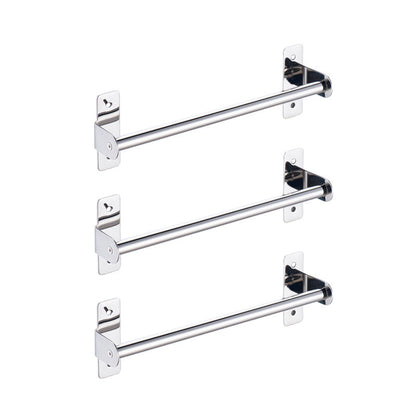 Skorter | 3-piece stainless steel bathroom accessory set Modern chrome object stand